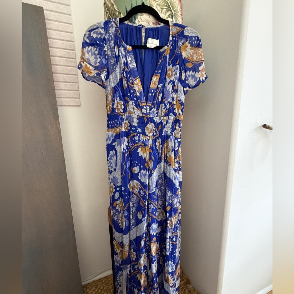 Anthropologie The Somerset Jumpsuit: Chiffon Edition
